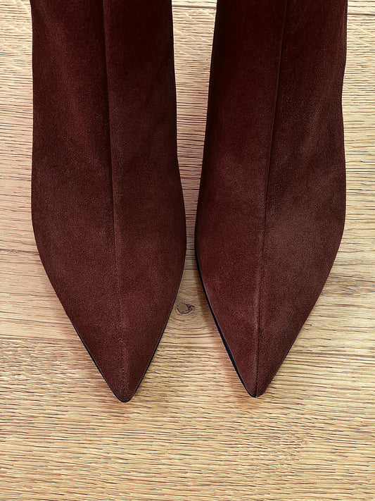 IRIS BROWN SUEDE