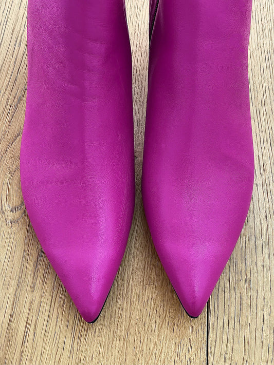 NICK LEATHER FUCHSIA