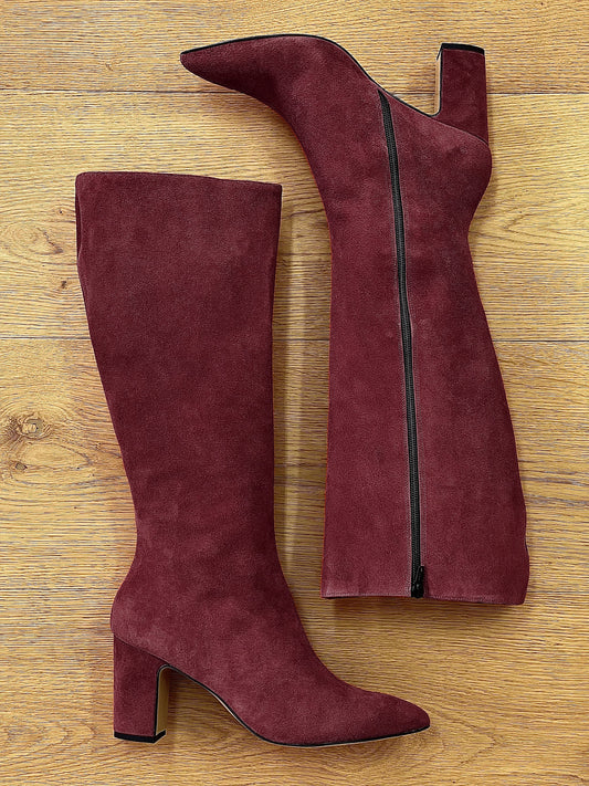 MARK BURGUNDY SUEDE
