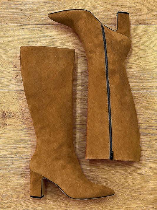MARK COGNAC SUEDE
