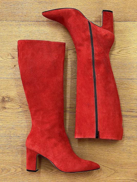 MARK RED SUEDE