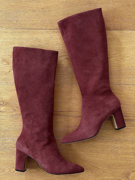 MARK BURGUNDY SUEDE