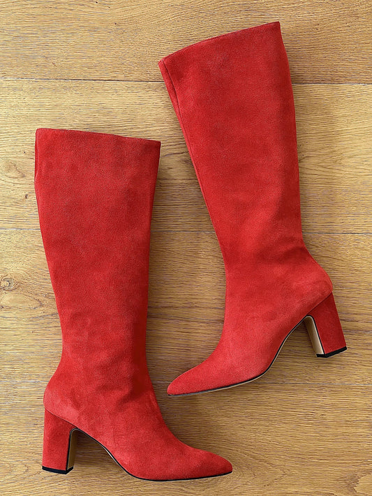 MARK RED SUEDE