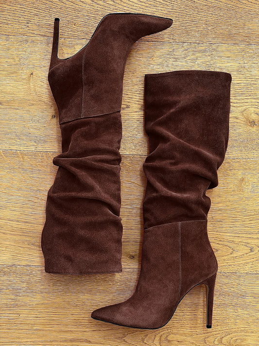 BROWN SUEDE ARZU