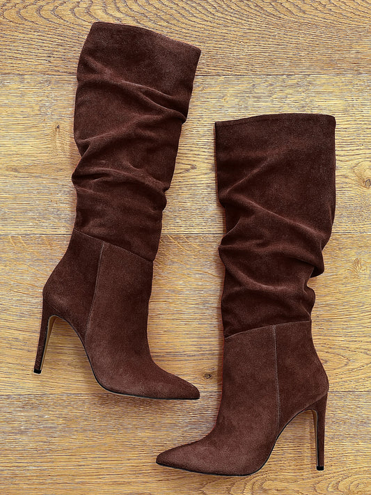 BROWN SUEDE ARZU