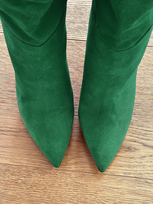 GREEN SUEDE ARZU