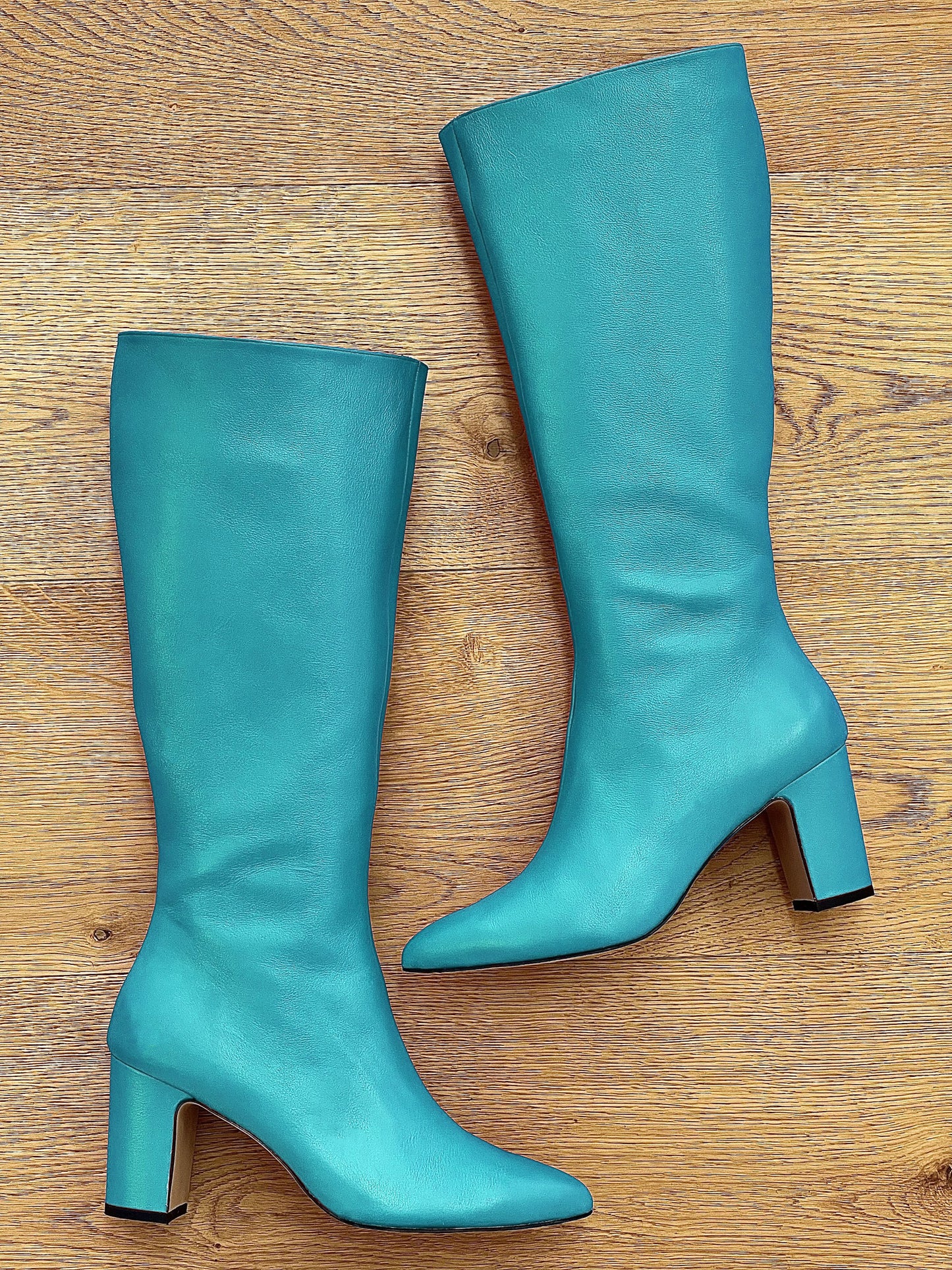 MARK LEATHER BLUE