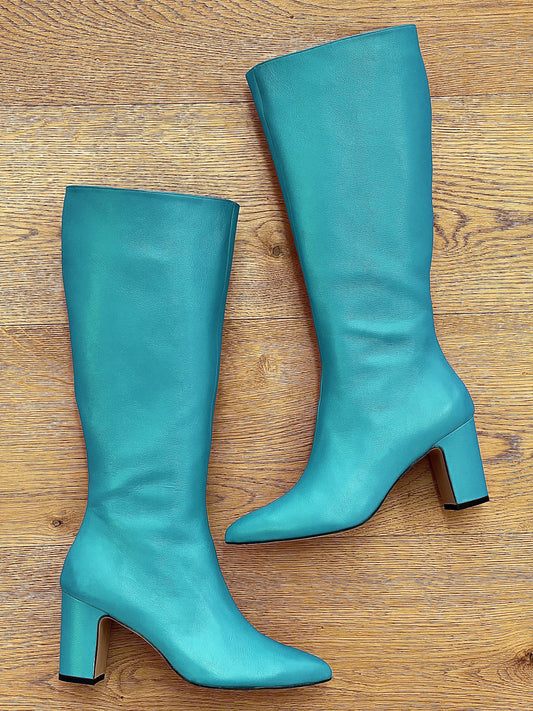 MARK LEATHER BLUE