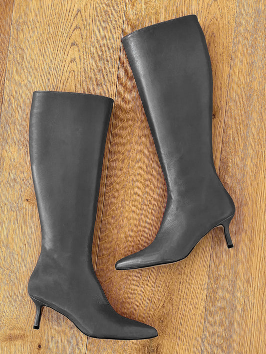 CANDY LEATHER GRAY