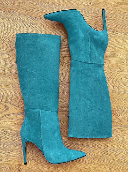 MAYA BLUE SUEDE
