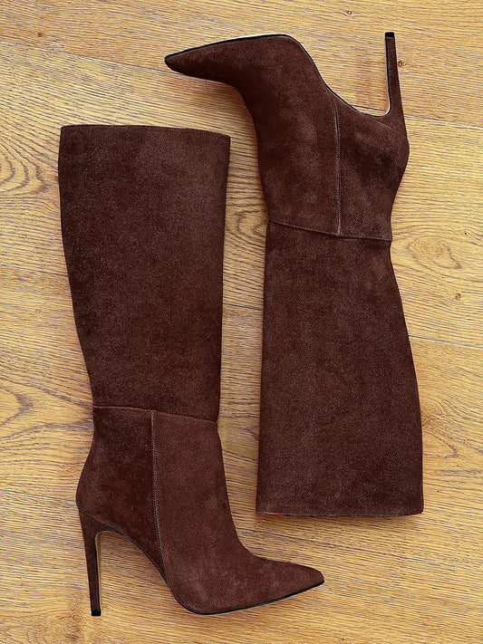 MAYA BROWN SUEDE
