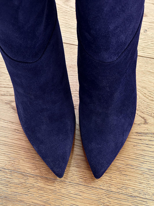 MAYA BLUE SUEDE