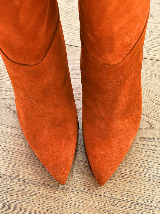 MAYA ORANGE SUEDE