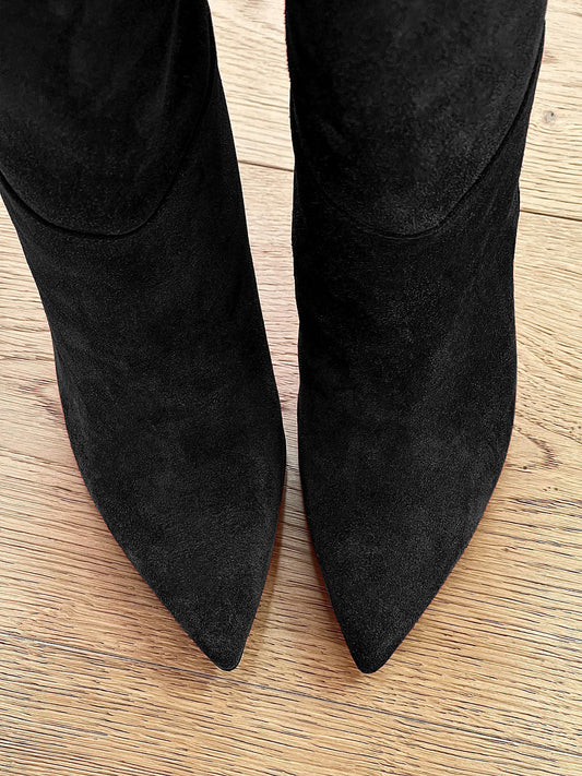 MAYA BLACK SUEDE