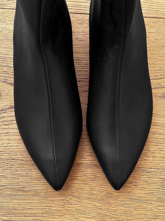 PLANET LEATHER BLACK