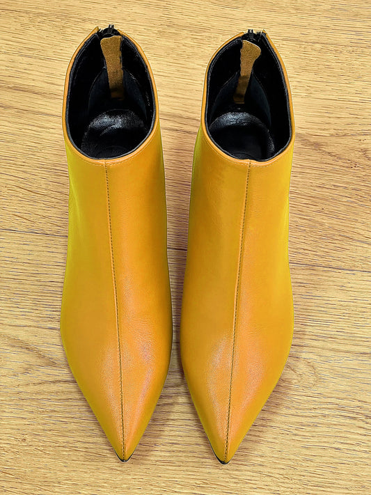 GHITA OCHRE LEATHER