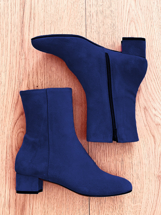 MAXIM BLUE SUEDE