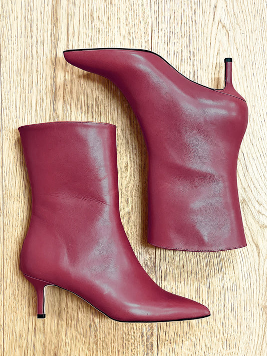 MERLIN BURGUNDY LEATHER