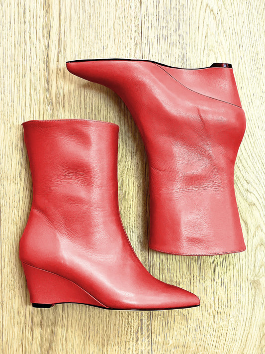 SANTIAGO LEATHER RED