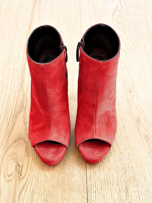 JESSA RED SUEDE