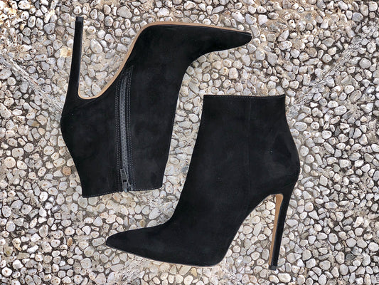 BLACK SUEDE TITA