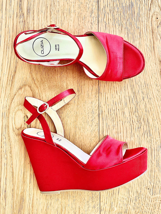 PAM RED SATIN