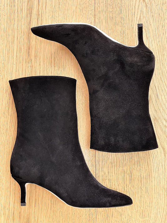 MERLIN BLACK SUEDE