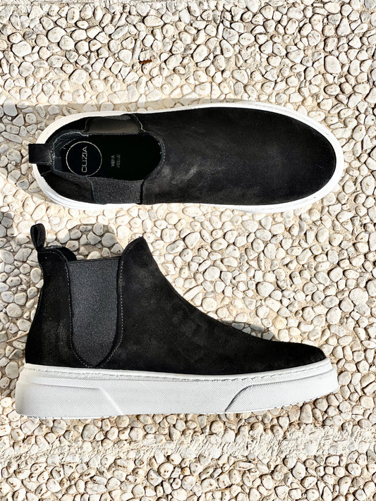 TELLY BLACK SUEDE