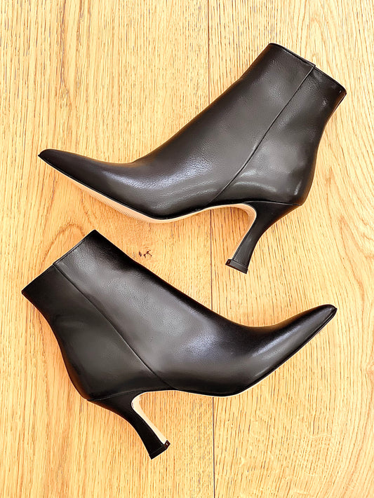 KAORI LEATHER BLACK