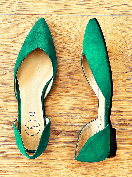 MALIBU GREEN SUEDE