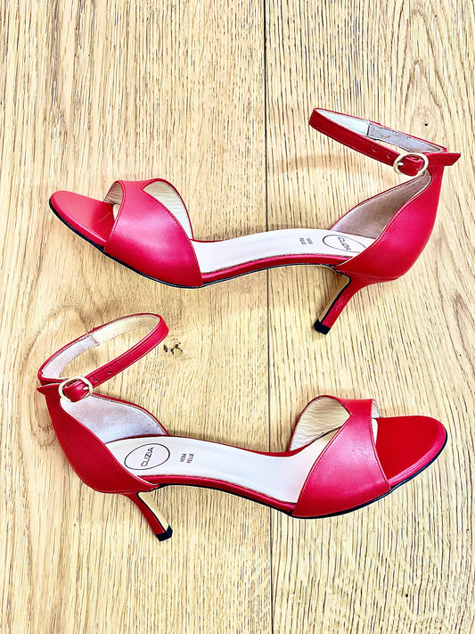 SHYLA LEATHER RED