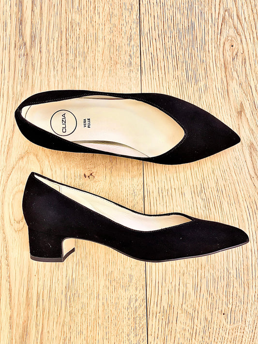 ADELE BLACK SUEDE