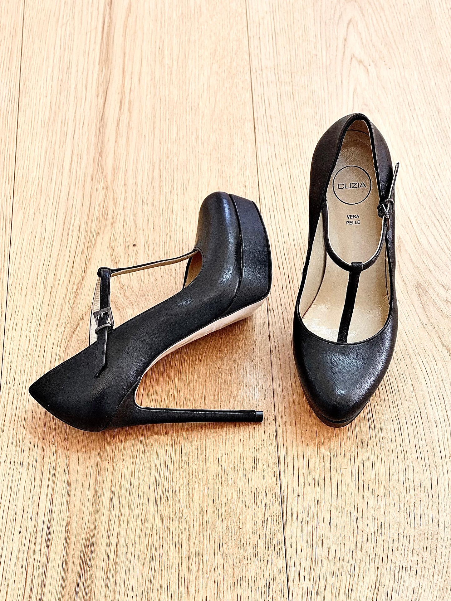 FERNANDA LEATHER BLACK