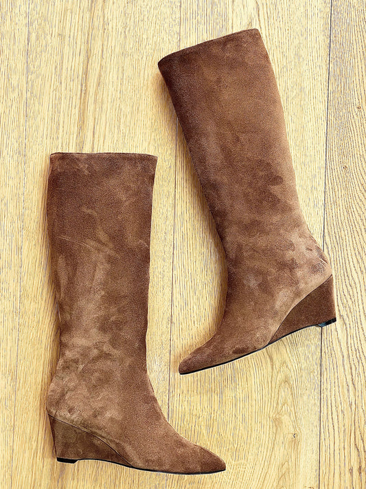 SYDNEY COGNAC SUEDE