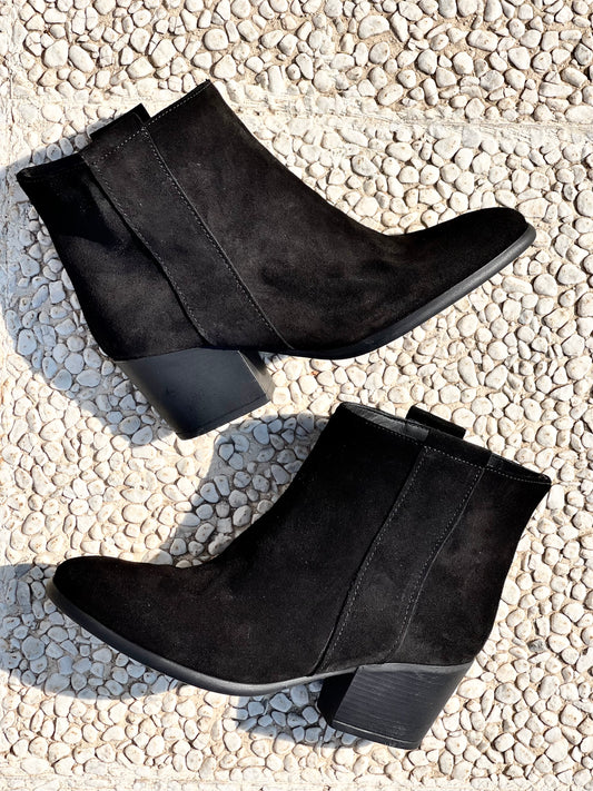 TESSA BLACK SUEDE