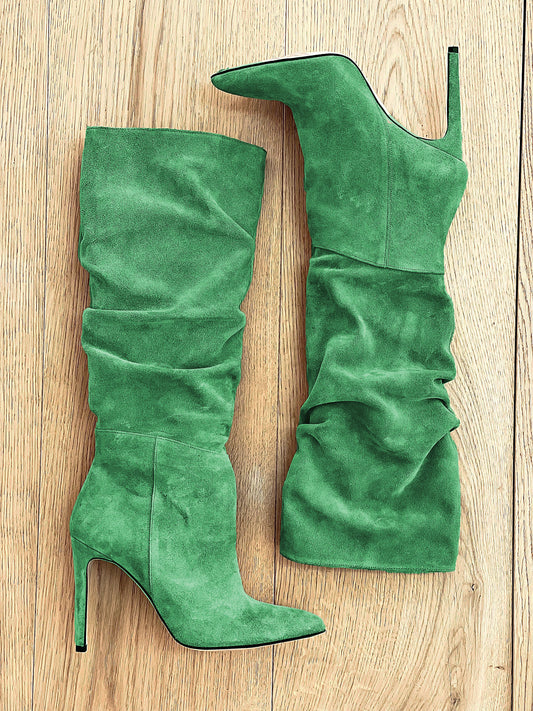 GREEN SUEDE ARZU
