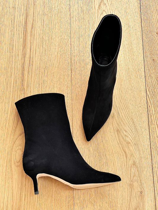 MERLIN BLACK SUEDE