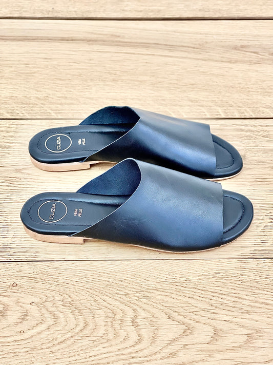 PALAU LEATHER BLACK
