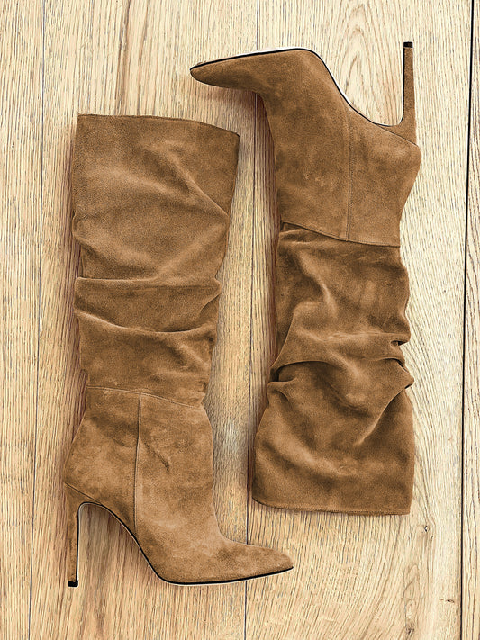 ARZU COGNAC SUEDE