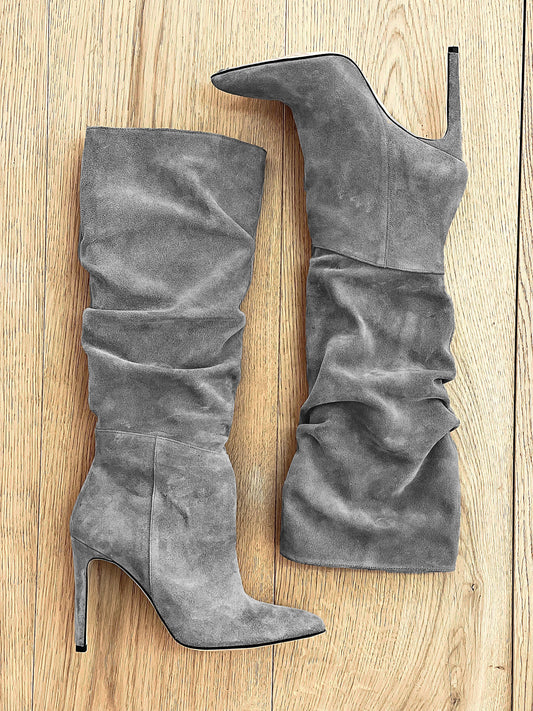 GRAY SUEDE ARZU
