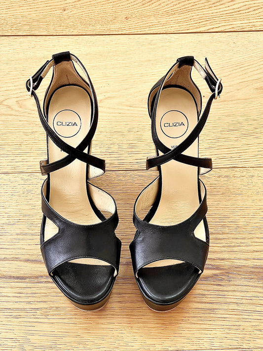 KATIA LEATHER BLACK