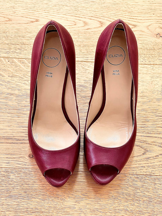 BETA BURGUNDY LEATHER