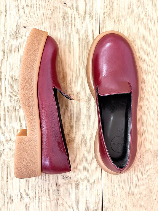ZENO BURGUNDY LEATHER