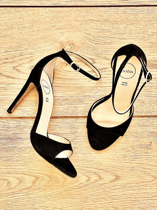 ISABEL BLACK SUEDE