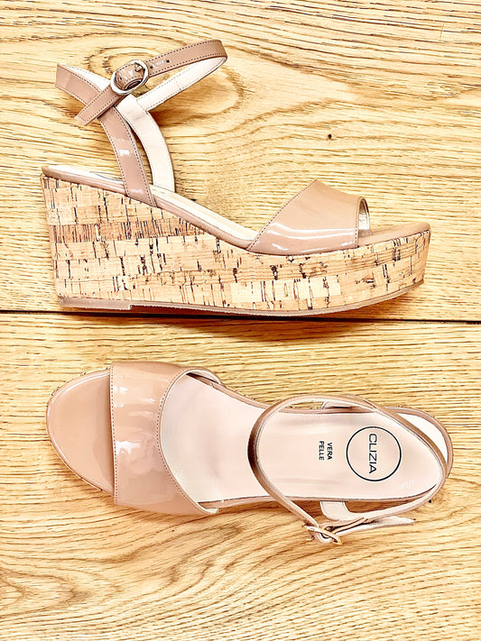 NIKITA NUDE PATENT LEATHER