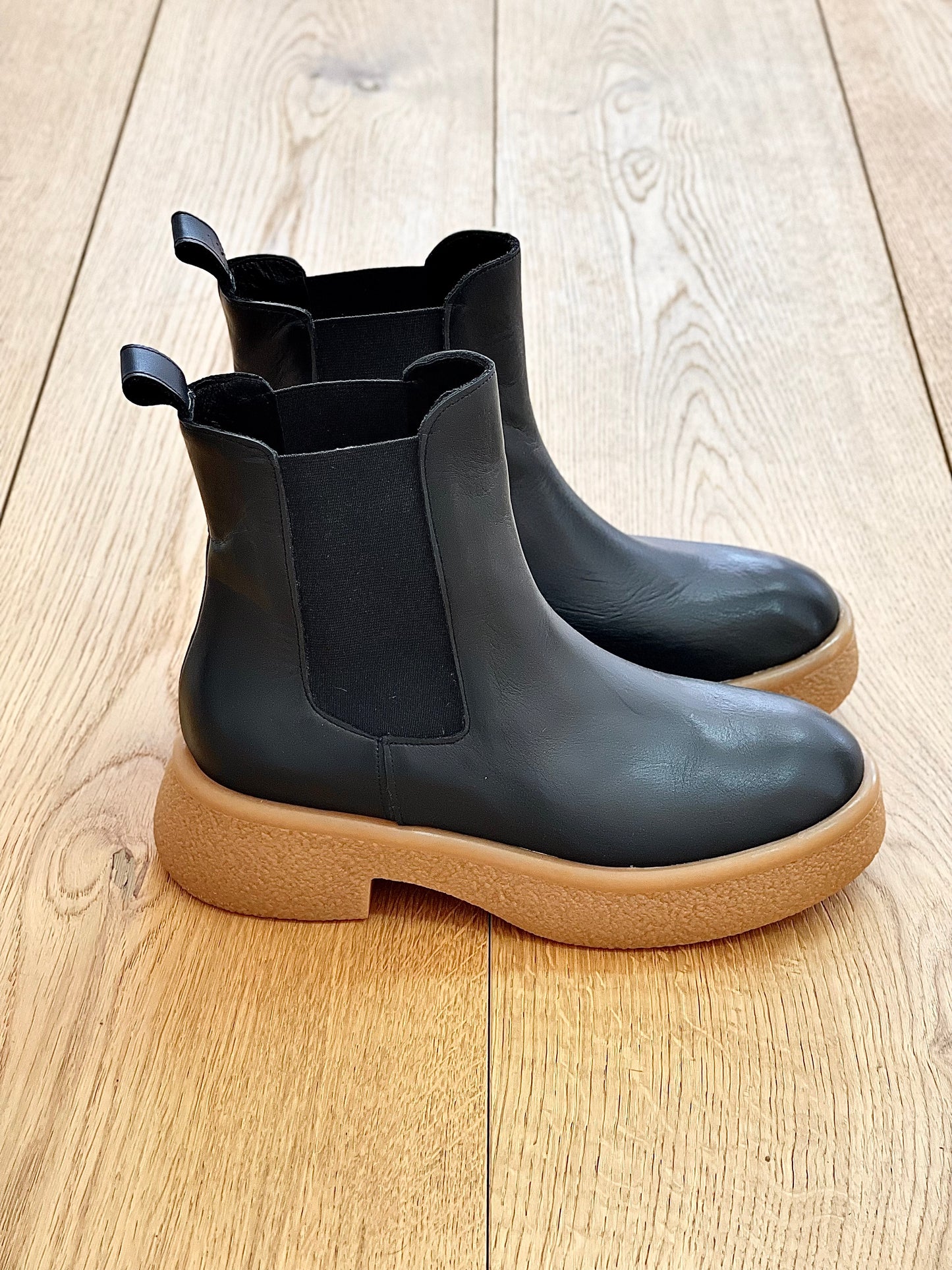 NIZZA LEATHER BLACK