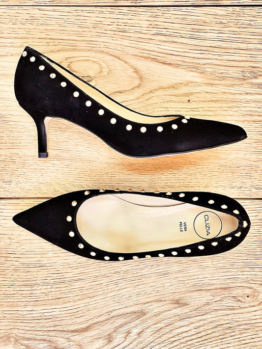 LUANA BLACK SUEDE