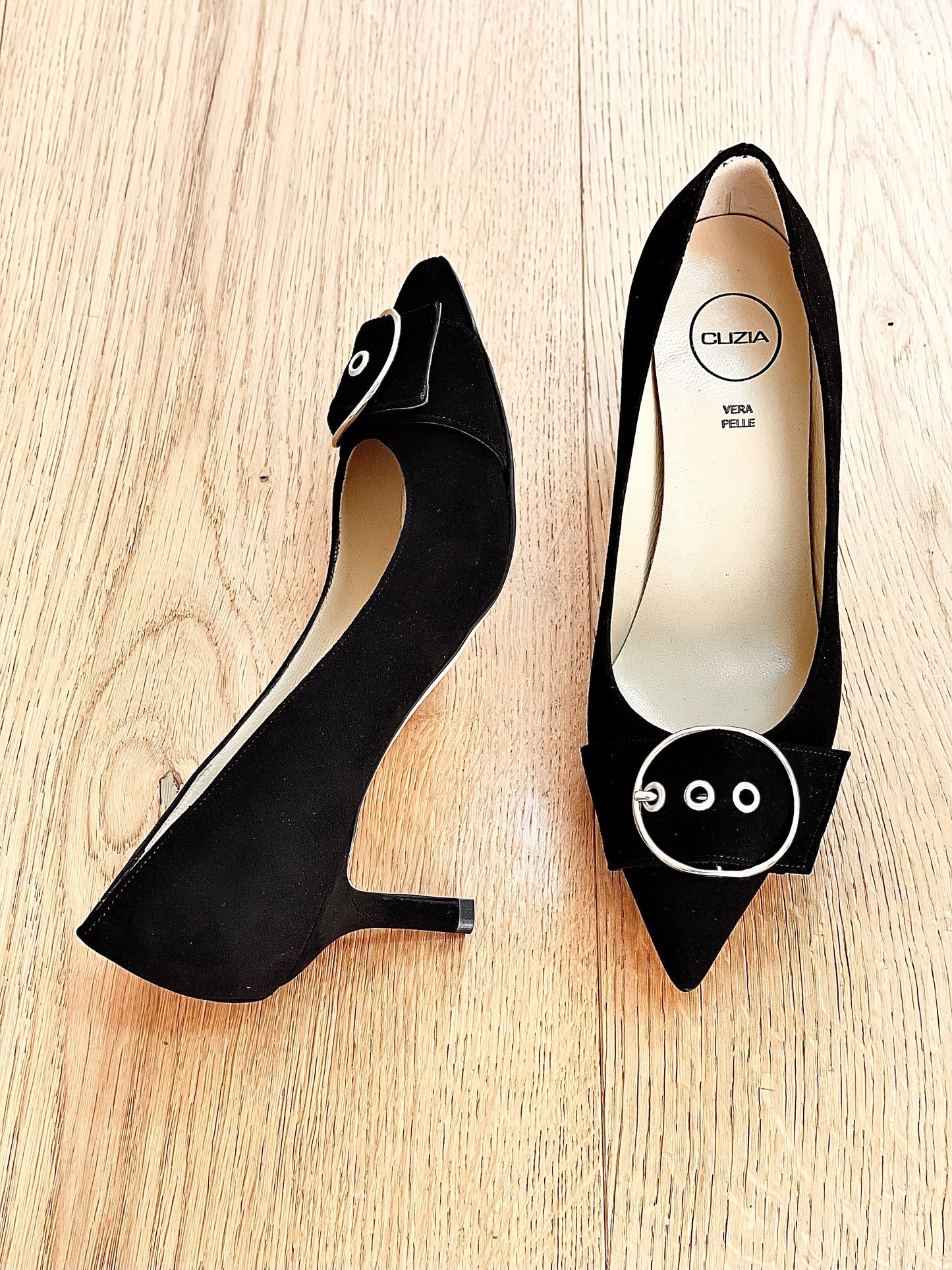 BONNIE BLACK SUEDE