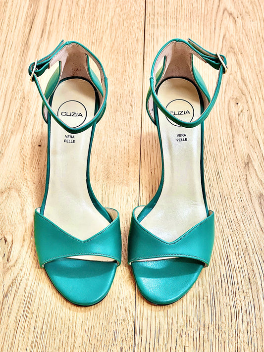 SHYLA GREEN LEATHER