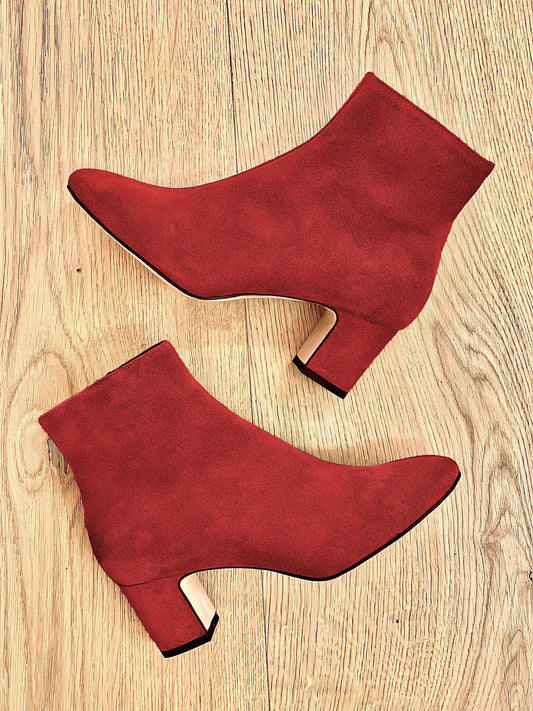 RED SUEDE LUCAS